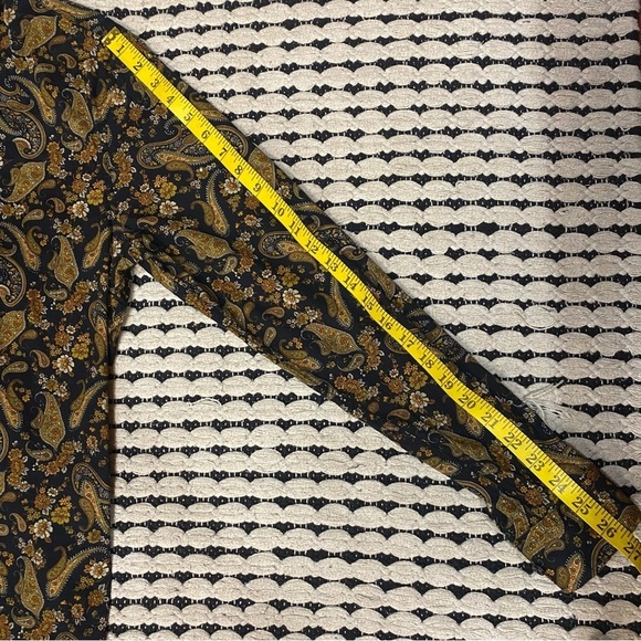 CONSEQUENCE Western paisley button down shirt Mens size M - Picture 8 of 9